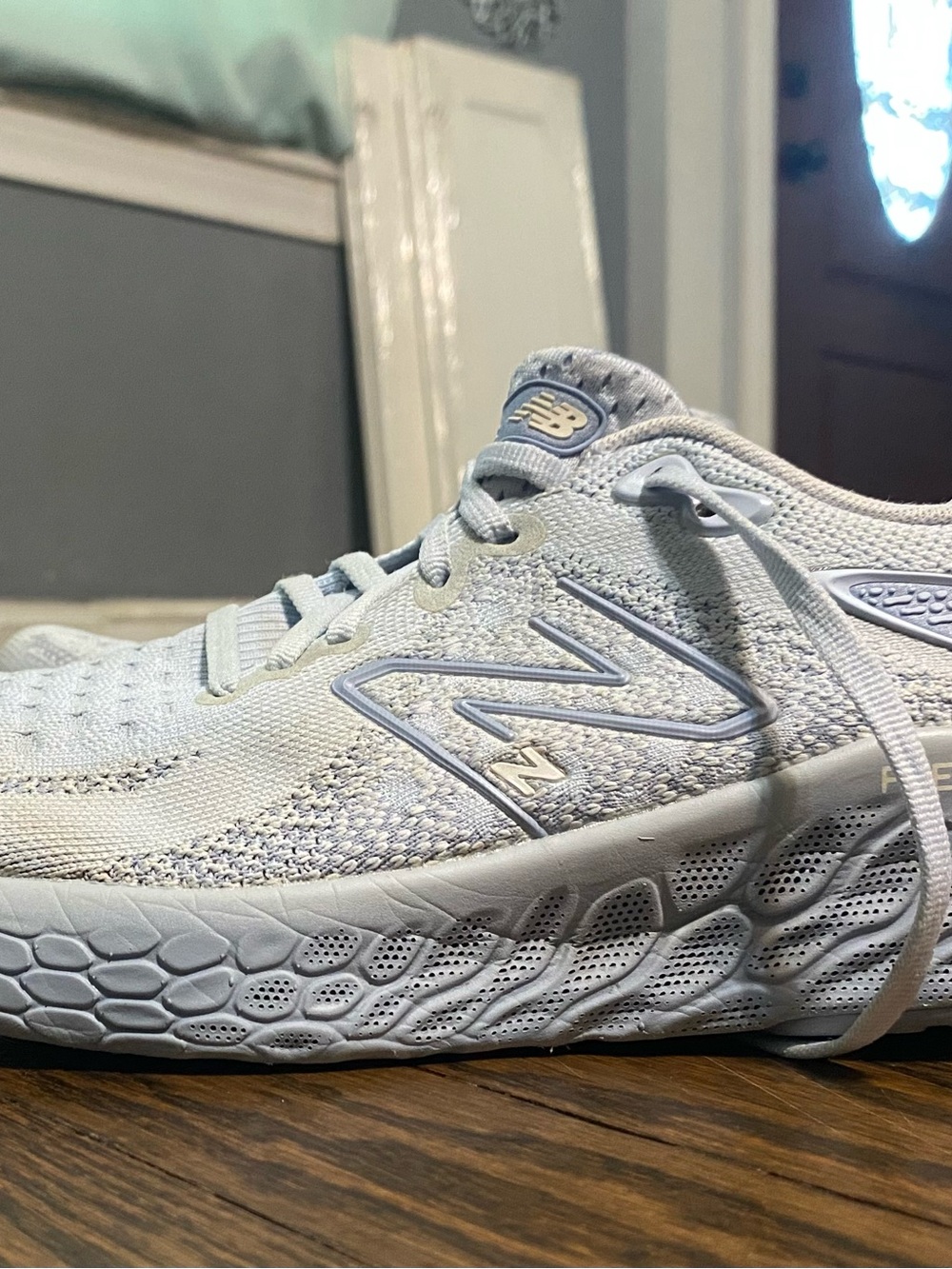 New Balance Men’s Pale Blue Lightweight Running Sneakers